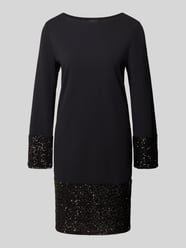 Relaxed fit mini-jurk met pailletten van s.Oliver BLACK LABEL - 2