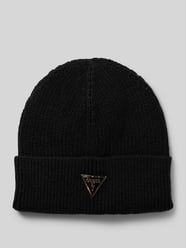 Beanie mit Label-Applikation von Guess - 41