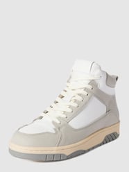 High top sneakers met contrastgarnering van REVIEW Grijs - 44