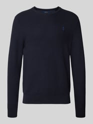 Sweter z dzianiny z wyhaftowanym logo od Polo Ralph Lauren - 29