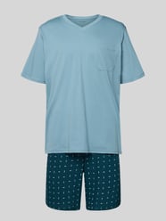 Krój relaxed fit Piżama Zestaw w krótkim rękawie Model 'Comfort' od SCHIESSER - 7