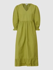 Midikleid mit Ballonärmeln Modell 'Dasha' von mbyM Grün - 30