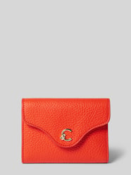 Portemonnaie mit Label-Applikation von Coccinelle Orange - 47