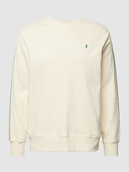 Sweatshirt met ronde hals, model 'PAANU' van Armedangels Beige - 4