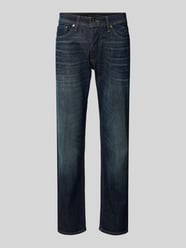 Jeansy o kroju tapered fit z wpuszczanymi kieszeniami model ‘MIKE’ od JACK & JONES - 38
