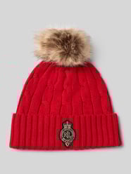 Strickmütze mit Bommel von Lauren Ralph Lauren - 17