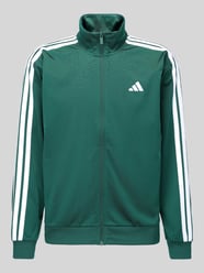 Bluza rozpinana z paski w kontrastowym kolorze od adidas Sportswear - 1