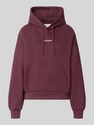 Relaxed Fit Hoodie aus Baumwoll-Mix Modell 'VESTERBRO' von JJXX Bordeaux - 30