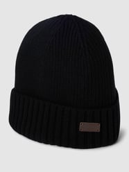 Beanie mit Label-Patch Modell 'Carlton' von Barbour - 34