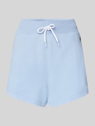 Regular Fit Sweatshorts mit elastischem Bund von Polo Ralph Lauren Blau - 25