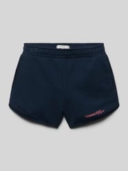 Szorty dresowe o kroju relaxed fit z mieszanka bawełny od Tommy Hilfiger Teens - 3