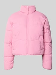 Steppjacke mit Stehkragen und Eingrifftaschen von JJXX Pink - 46