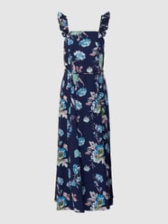 Midi-jurk met volantmouwen, model 'ZORA LIFE' van Only Blauw / turquoise - 41