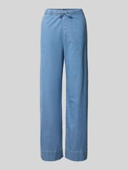 Jeansy o kroju regular fit z szerokimi nogawkami z mieszanki bawełny od Tom Tailor Denim - 17