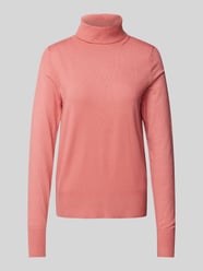 Regular Fit Rollkragenpullover aus weichem Viskose-Mix  von s.Oliver RED LABEL Rosa - 3