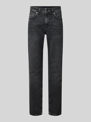 Jeansy o kroju regular fit straight z mieszanki bawełny i lyocellu model 'CASH' od Pepe Jeans - 7