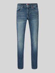 Jeans mit Label-Stitching Modell 'SCANTON' von Tommy Jeans Blau - 11