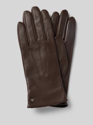Handschuhe aus Leder mit Label-Detail Modell 'TALLIN TOUCH' von Roeckl - 32