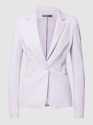 Blazer mit Knopfverschluss von Christian Berg Woman Selection Lila - 36