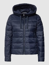 Steppjacke mit seitlichen Knopfleisten von Marc O'Polo Blau / Türkis - 21