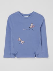 Sweatshirt van katoen  van Tom Tailor Paars - 31
