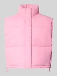Kamizelka pikowana ze stójką model ‘ROFY’ od American Vintage Fuksjowy - 32