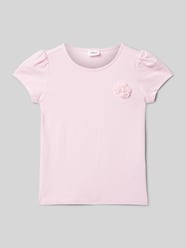 Regular Fit T-Shirt aus reiner Baumwolle von s.Oliver RED LABEL Rosa - 15