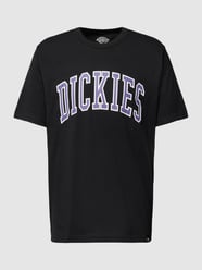 T-Shirt mit Label-Print Modell 'AITKIN' von Dickies Schwarz - 29
