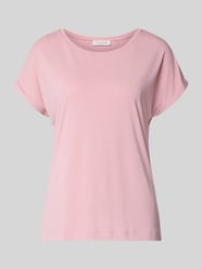 Regular Fit T-Shirt mit Rundhalsausschnitt von Christian Berg Woman Pink - 34