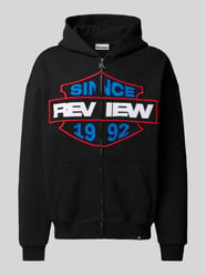 Sweatjacke mit Kapuze von REVIEW Schwarz - 15