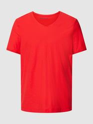 T-Shirt mit V-Ausschnitt von MCNEAL Rot - 27