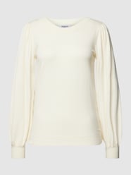Pullover met ronde hals, model 'Tamana' van MOSS COPENHAGEN Wit - 6