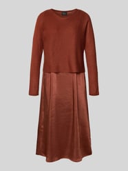 Soepele vrijetijdsjurk met een korte pullover met wol van s.Oliver BLACK LABEL - 11