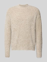 Regular Fit Strickpullover mit Alpaka-Anteil Modell 'NOAH' von ONLY & SONS Beige - 30