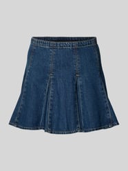 mini-jeansrok van mix van katoen en lyocell model 'GODET' van Levi's® - 5