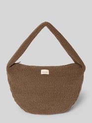 Handtasche aus Teddyfell mit Label-Detail von STUDIO NOOS - 6
