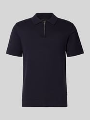 Regular Fit Poloshirt mit Reißverschluss Modell 'MILANO' von JACK & JONES Premium - 33