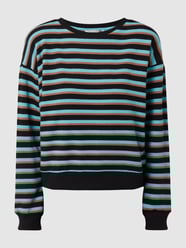 Pullover met streepmotief  van Tom Tailor Denim Zwart - 28