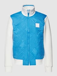 Sweatjacke mit Stehkragen Modell 'SIMONE' von Baldessarini Blau / Türkis - 16