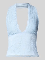 Neckholder-Top aus Spitze von Gina Tricot - 16