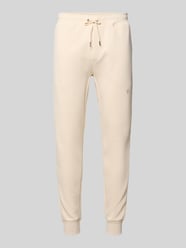regular fit joggingbroek van katoenmix van Polo Ralph Lauren Beige - 48