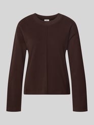 relaxed fit sweatshirt van katoenmix van s.Oliver RED LABEL - 25