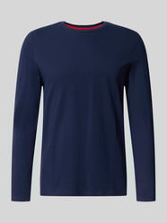 Shirt met lange mouwen en geribde ronde hals van Christian Berg Men - 31