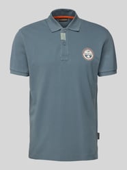 Regular Fit Poloshirt mit Label-Stitching Modell 'CLANIS' von Napapijri - 46