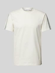 T-Shirt mit Rundhalsausschnitt von Calvin Klein Jeans Beige - 9