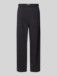 Stoffen broek met achterzakken van REVIEW - 11