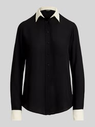 Regular fit blouse met lange mouwen met overhemdkraag model 'JAMELKO' van Lauren Ralph Lauren - 25