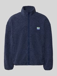 Regular Fit Teddyjacke mit Logo-Patch von American Vintage - 5