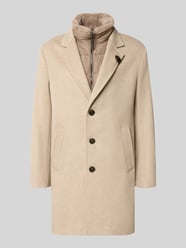 Regular fit lange jas van wolmix model 'Morris' van JOOP! COLLECTION Beige - 8
