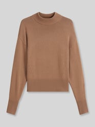 Loose Fit Pullover aus Woll-Mix Modell 'Sorellenio' von HUGO Beige - 1